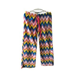 Body Candy Sleepwear Women’s Size M Pajamas Pants mixed Color Pull Up DrawString